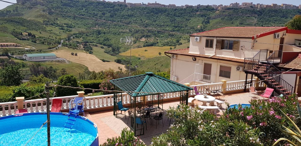 B&B Da Pietro Calascibetta Exterior foto